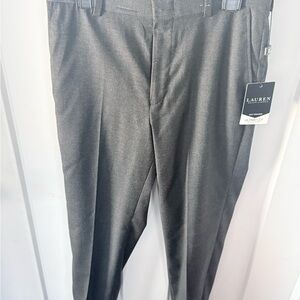 Lauren Ralph Lauren Charcoal Gray Dress Pants new